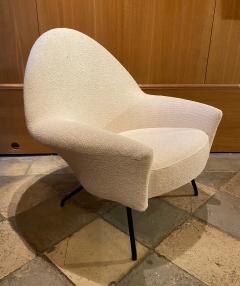 Joseph Andre Motte 770 Armchair and Ottoman for Steiner France 1950s - 2023284