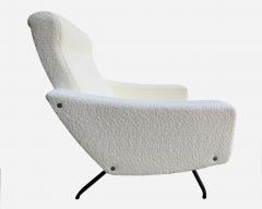 Joseph Andre Motte Pair of armchairs 743 model by J A Motte Ed Steiner France circa 1957 - 4177647
