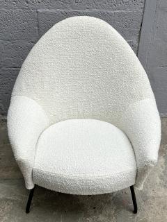 Joseph Andre Motte Pair of model 770 armchairs by Joseph Andr Motte Ed Steiner France circa 1958 - 3445581