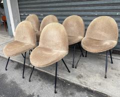 Joseph Andre Motte Set of six Joseph Andr Motte chairs model 771 for Steiner France 1950s - 3225319