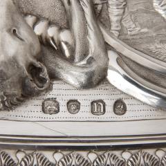 Joseph Angell II A large George IV silver sideboard dish made by Joseph Angell II 1828 - 2694007