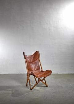 Joseph Beverley Fenby Tripolina folding chair Italy 1930s - 3072463