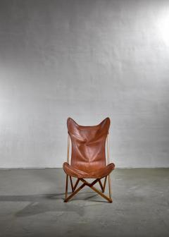 Joseph Beverley Fenby Tripolina folding chair Italy 1930s - 3072465