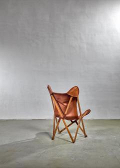 Joseph Beverley Fenby Tripolina folding chair Italy 1930s - 3072466