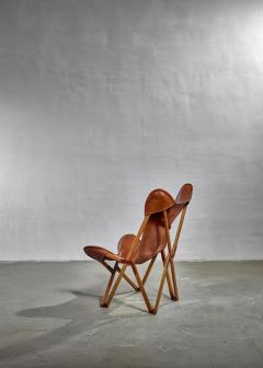 Joseph Beverley Fenby Tripolina folding chair Italy 1930s - 3072467