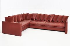 Joseph DUrso Leather Sectional Sofa Knoll 1980 - 2152717