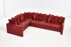 Joseph DUrso Leather Sectional Sofa Knoll 1980 - 2152720