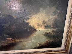 Joseph Donovan Adams 19th Century Oil on Canvas Landscape by Joseph Donovan Adams - 4147516