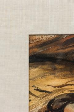 Joseph Edward Knowles Joseph Knowles American Post War Abstract Watercolor Titled Whirlpool  - 4654396