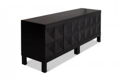 Joseph Fran ois De Coene De Coene Brutalist Sideboard In Stained Oak 1950s - 853032