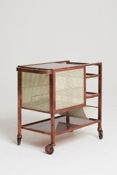 Joseph Hoffman Johnson Copper Drinks Trolley Attributed to Joseph Hoffman 1870 1956 - 2267249