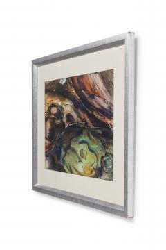 Joseph Knowles American Post War Abstract Watercolor Titled Whirlpool  - 4514550