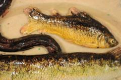 Joseph Landais Palissy Majolica Palissy Fish Platter - 1853460