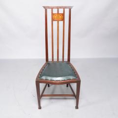 Joseph Maria Olbrich Joseph Maria Olbrich attributed An Art Nouveau Inlaid Side Chair - 4182462
