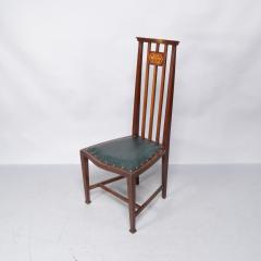 Joseph Maria Olbrich Joseph Maria Olbrich attributed An Art Nouveau Inlaid Side Chair - 4182463