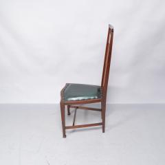 Joseph Maria Olbrich Joseph Maria Olbrich attributed An Art Nouveau Inlaid Side Chair - 4182464