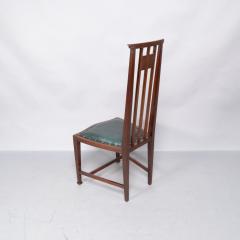 Joseph Maria Olbrich Joseph Maria Olbrich attributed An Art Nouveau Inlaid Side Chair - 4182465