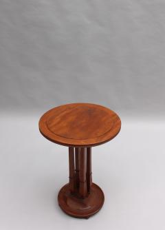 Joseph Paul Anthony Selmersheim French Art Nouveau Art Deco Walnut Gueridon by Tony Selmersheim - 590551