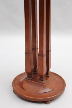 Joseph Paul Anthony Selmersheim French Art Nouveau Art Deco Walnut Gueridon by Tony Selmersheim - 590554