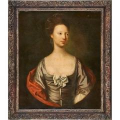 Joseph Wright 18th Century English Portrait of a Lady - 678212