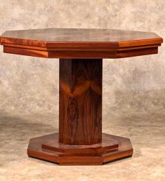 Joubert et Petit DIM DIM Joubert et Petit center side table in figured rosewood - 3913558