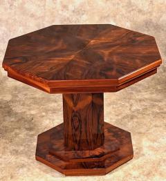 Joubert et Petit DIM DIM Joubert et Petit center side table in figured rosewood - 3913559