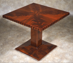 Joubert et Petit DIM DIM Joubert et Petit side table in mahogany - 3091971