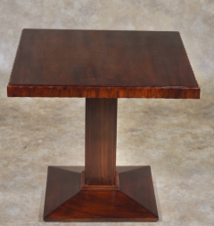 Joubert et Petit DIM DIM Joubert et Petit square table in French walnut - 3091954