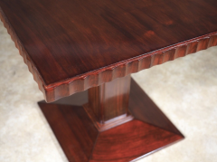 Joubert et Petit DIM DIM Joubert et Petit square table in French walnut - 3091978