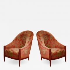 Joubert et Petit DIM Joubert et Petit DIM Pair of Club Chairs - 1572569