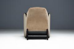 Joubert et Petit DIM Pair of Art Deco Club Chairs in the Style of Joubert Petit France 1940s - 4706728