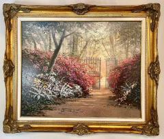 Juan Archuleta Gates and Garden Painting - 2933645