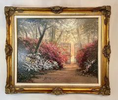 Juan Archuleta Gates and Garden Painting - 2933646