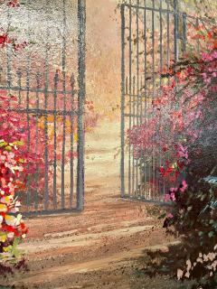 Juan Archuleta Gates and Garden Painting - 2933654