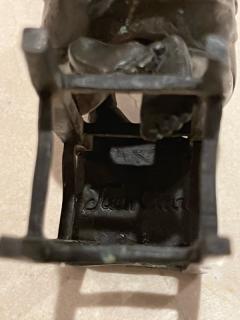 Juan Clara BOY PLAYING ON CHAIR BRONZE BY JUAN CLARA - 2811375