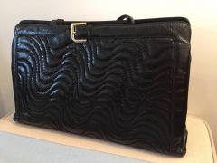 Judith Leiber Judith Leiber Oversize Snakeskin Buckle Pocketbook - 110661