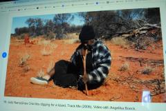 Judy Nanipijinpas Granites Rare Australian Aboriginal Dream Dot Painting - 4565177