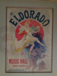 Jules Cheret Jules Cheret El Dorado Art Nouveau Original Poster - 91931