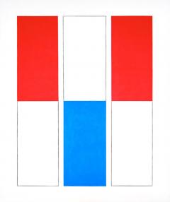 Jules Engel Exceptional Document 1968 Large Painting - 2557959