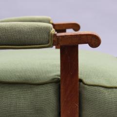Jules Leleu 3 Fine French 1940s Mahogany Armchairs by Jules Leleu - 4602127