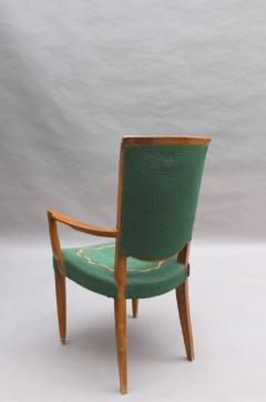 Jules Leleu 4 Fine French Art Deco Armchairs by Jules Leleu - 1233021