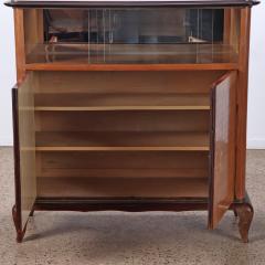 Jules Leleu A French Modernist Bar Cabinet in the Manner of Jules Leleu C 1950  - 4369200