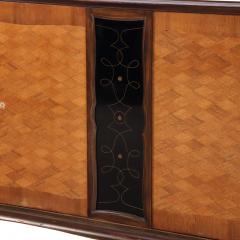 Jules Leleu A French Modernist Marquetry Sideboard attributed to Jules Leleu C 1950  - 4369384