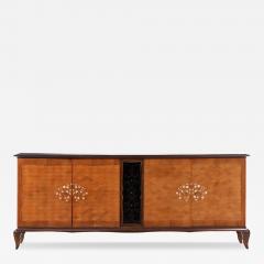 Jules Leleu A French Modernist Marquetry Sideboard attributed to Jules Leleu C 1950  - 4369440