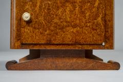 Jules Leleu A Matched Pair of Art Deco Nightstands in the manner of Jules Leleu  - 3284185