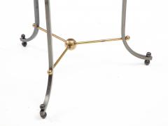 Jules Leleu A Pair of Two tone Bronze and Marble Top Coffee Tables by Jules Leleu - 2864771