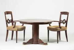 Jules Leleu A Set of Eight French 40 s Dining Chairs by Jules Leleu - 3640649