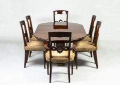 Jules Leleu A Set of Eight French 40 s Dining Chairs by Jules Leleu - 3640653