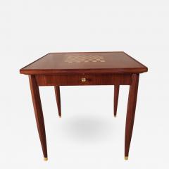 Jules Leleu Art Deco Game Table Signed Jules Leleu - 478378