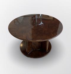 Jules Leleu Art Deco Round Coffee Table by Jules Leleu - 3931586